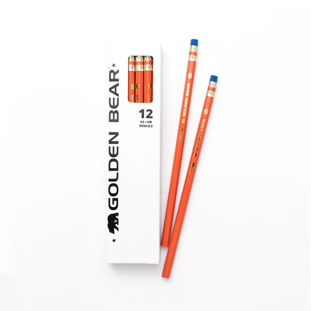 Golden Bear Orange #2 Pencil Bulk Pack (144 Pencils)